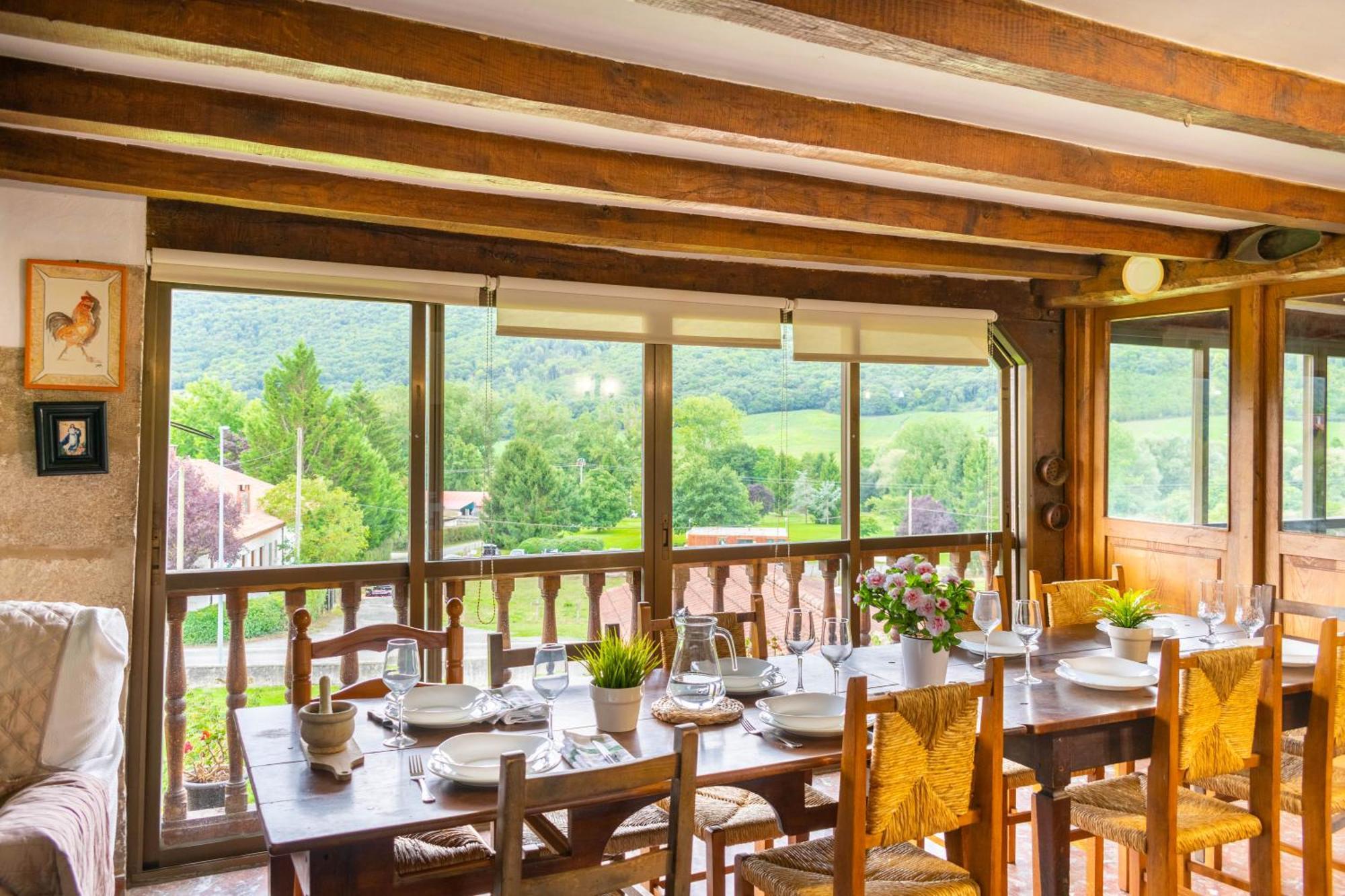 Casa Rural Arotzenia, Hogar Rustico En Pleno Valle De La Ulzama Lizaso Buitenkant foto