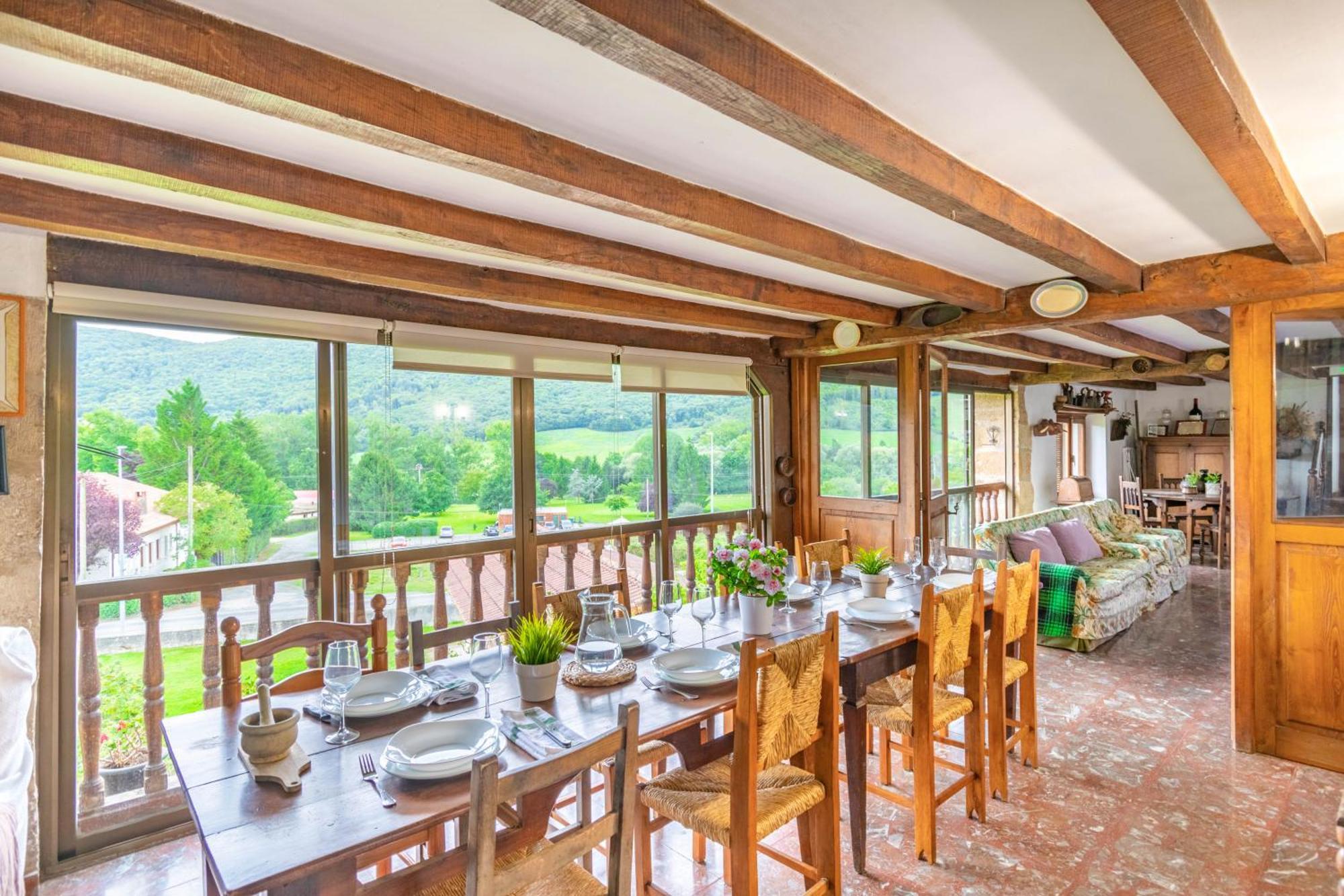 Casa Rural Arotzenia, Hogar Rustico En Pleno Valle De La Ulzama Lizaso Buitenkant foto